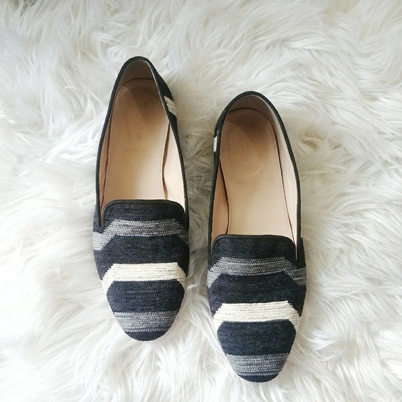 J. Crew Shoes - J. Crew | Darby Fabric Loafer Shoes 7.5M Black
